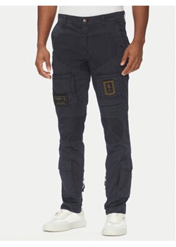 Aeronautica Militare Spodnie materiałowe 251PA1387CT1493 Granatowy Regular Fit ze sklepu MODIVO w kategorii Spodnie męskie - zdjęcie 180446530
