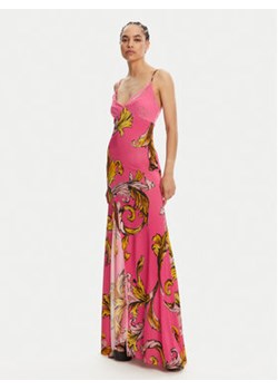 Versace Jeans Couture Sukienka letnia 78HAO900 Różowy Regular Fit ze sklepu MODIVO w kategorii Sukienki - zdjęcie 180446610