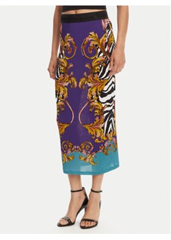 Versace Jeans Couture Spódnica ołówkowa 78HAE8P6 Fioletowy Slim Fit ze sklepu MODIVO w kategorii Spódnice - zdjęcie 180446673