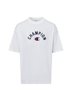 Champion Koszulka męska Mężczyźni Bawełna biały jednolity ze sklepu vangraaf w kategorii T-shirty męskie - zdjęcie 180447193