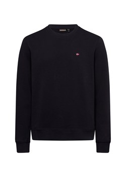 Napapijri Bluza męska - Balis Crew Sum 2 Mężczyźni Bawełna granatowy jednolity ze sklepu vangraaf w kategorii Bluzy męskie - zdjęcie 180447194
