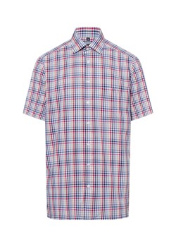 Andrew James Koszula męska - non-iron Mężczyźni Regular Fit Bawełna niebieski w kratkę ze sklepu vangraaf w kategorii Koszule męskie - zdjęcie 180447212
