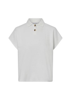Marc O'Polo Denim Damska koszulka polo Kobiety Bawełna biały jednolity ze sklepu vangraaf w kategorii Bluzki damskie - zdjęcie 180447231