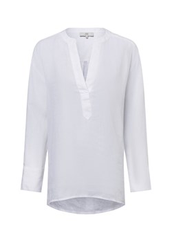 IPURI Lniana bluzka damska Kobiety len biały jednolity ze sklepu vangraaf w kategorii Bluzki damskie - zdjęcie 180447291