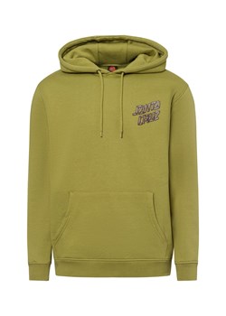 Santa Cruz Bluza męska z kapturem - Screaming Grizzly Mężczyźni kiwi jednolity ze sklepu vangraaf w kategorii Bluzy męskie - zdjęcie 180447313