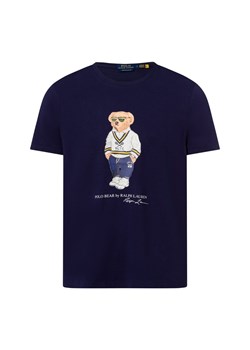 Polo Ralph Lauren Koszulka męska Mężczyźni Bawełna granatowy nadruk - id: 757067-0002-09900 - marki Polo Ralph Lauren - 180447342 Polo Ralph Lauren Koszulka męska Mężczyźni Bawełna granatowy nadruk ze sklepu vangraaf w kategorii T-shirty męskie - zdjęcie 180447342