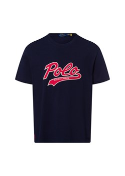 Polo Ralph Lauren Koszulka męska Mężczyźni Bawełna granatowy jednolity ze sklepu vangraaf w kategorii T-shirty męskie - zdjęcie 180447344