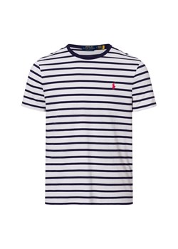 Polo Ralph Lauren Koszulka męska Mężczyźni Bawełna biały w paski ze sklepu vangraaf w kategorii T-shirty męskie - zdjęcie 180447350