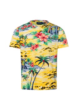Polo Ralph Lauren Koszulka męska Mężczyźni Bawełna żółty wzorzysty ze sklepu vangraaf w kategorii T-shirty męskie - zdjęcie 180447352