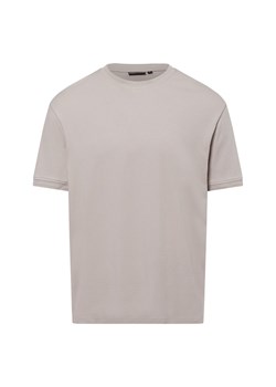 Finshley & Harding Koszulka męska Mężczyźni Bawełna kitt jednolity ze sklepu vangraaf w kategorii T-shirty męskie - zdjęcie 180447364