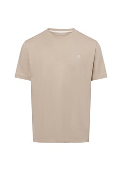 Marc O'Polo Koszulka męska Mężczyźni Bawełna beżowy jednolity ze sklepu vangraaf w kategorii T-shirty męskie - zdjęcie 180447414