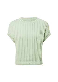 Opus Sweter damski - Gelia Kobiety seledynowy wypukły wzór tkaniny - id: 773873-0001-00440 - marki Opus - 180447474 Opus Sweter damski - Gelia Kobiety seledynowy wypukły wzór tkaniny ze sklepu vangraaf w kategorii Kamizelki damskie - zdjęcie 180447474