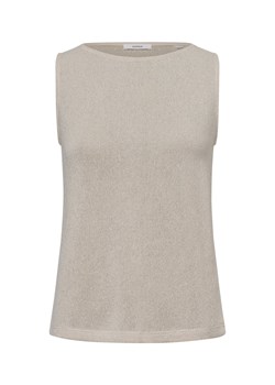 Opus Top damski - Ilonki Kobiety beżowy jednolity ze sklepu vangraaf w kategorii Bluzki damskie - zdjęcie 180447480