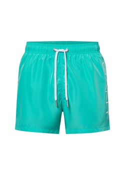 Gant Męskie spodenki kąpielowe Mężczyźni cyjan jednolity - id: 793047-0002-09920 - marki Gant - 180447513 Gant Męskie spodenki kąpielowe Mężczyźni cyjan jednolity ze sklepu vangraaf w kategorii Kąpielówki - zdjęcie 180447513