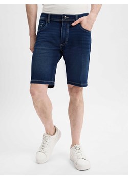 Bugatti Bermudy Mężczyźni denim jednolity ze sklepu vangraaf w kategorii Spodenki męskie - zdjęcie 180447563