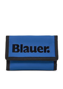 Duży Portfel Męski Blauer S5STRAP01/SPL Niebieski ze sklepu eobuwie.pl w kategorii Portfele męskie - zdjęcie 180448440