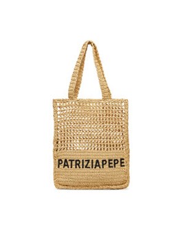 Patrizia Pepe Torebka 2B0124/V039 Beżowy ze sklepu MODIVO w kategorii Torebki damskie - zdjęcie 180448550