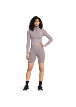 Damskie spodenki treningowe Under Armour UA Vanish Seamless Short - beżowe ze sklepu Sportstylestory.com w kategorii Szorty - zdjęcie 180448933