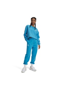 Damskie spodnie dresowe Under Armour UA Icon Fleece - niebieskie ze sklepu Sportstylestory.com w kategorii Spodnie damskie - zdjęcie 180448940