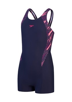 Speedo Strój kąpielowy &quot;Eco H-Bloom&quot; w kolorze granatowym ze sklepu Limango Polska w kategorii Stroje kąpielowe - zdjęcie 180449110