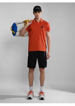 Napapijri Koszulka polo &quot;Macas&quot; w kolorze pomarańczowym ze sklepu Limango Polska w kategorii T-shirty męskie - zdjęcie 180449113