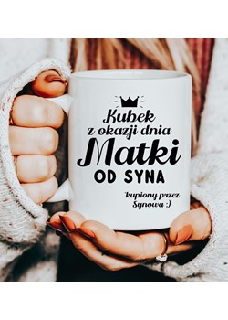 Śmieszny kubek na Dzień Matki od syna ze sklepu Time For Fashion w kategorii Kubki - zdjęcie 180449844
