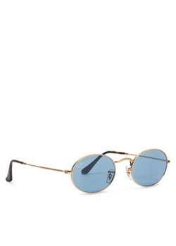 Ray-Ban Okulary przeciwsłoneczne 0RB3547 001/56 Niebieski ze sklepu MODIVO w kategorii Okulary przeciwsłoneczne damskie - zdjęcie 180450444
