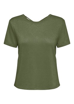 ONLY Koszulka w kolorze khaki ze sklepu Limango Polska w kategorii Bluzki damskie - zdjęcie 180454320