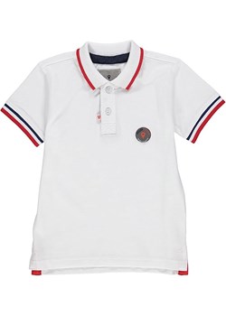 Peak Mountain Koszulka polo w kolorze białym ze sklepu Limango Polska w kategorii T-shirty chłopięce - zdjęcie 180454480