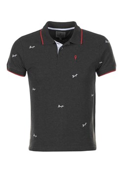 Peak Mountain Koszulka polo &quot;Clamar&quot; w kolorze antracytowym ze sklepu Limango Polska w kategorii T-shirty męskie - zdjęcie 180455090