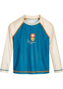 Playshoes Koszulka kąpielowa w kolorze niebiesko-kremowym ze sklepu Limango Polska w kategorii Stroje kąpielowe dla niemowląt - zdjęcie 180455280
