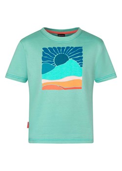 Trollkids Koszulka &quot;Falketind T&quot; w kolorze turkusowym ze sklepu Limango Polska w kategorii T-shirty chłopięce - zdjęcie 180455712