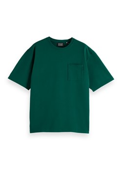 Scotch &amp; Soda Koszulka w kolorze zielonym ze sklepu Limango Polska w kategorii T-shirty męskie - zdjęcie 180455844