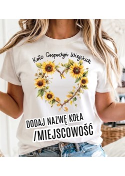 koszulki ze słonecznikami dla koła gospodyń wiejskich z makami - wzór słoneczniki30 ze sklepu Time For Fashion w kategorii Bluzki damskie - zdjęcie 180457512