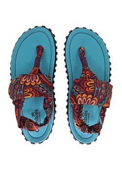 Japonki Gumbies Slingback W G-SB-WN-TRVN wielokolorowe ze sklepu ButyModne.pl w kategorii Sandały damskie - zdjęcie 180457560
