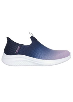Buty Skechers Slip-ins Ultra flex 3.0 - Beauty Blend 150183-NVLV niebieskie ze sklepu ButyModne.pl w kategorii Buty sportowe damskie - zdjęcie 180457573