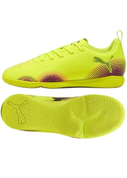 Buty piłkarskie Puma Future 8 Play It Jr 108397-03 żółte ze sklepu ButyModne.pl w kategorii Buty sportowe dziecięce - zdjęcie 180457630