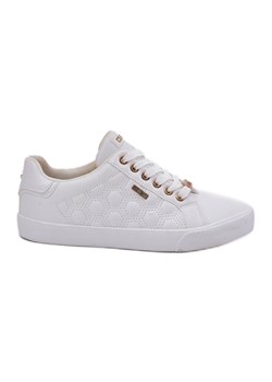 Trampki Damskie Z Eko Skóry Big Star RR274322 Białe ze sklepu ButyModne.pl w kategorii Trampki damskie - zdjęcie 180457660