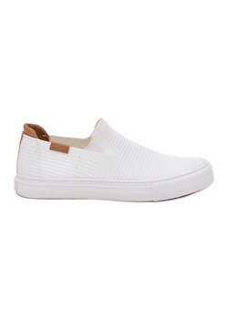 Trampki Damskie Slip-On Big Star RR274717 Białe ze sklepu ButyModne.pl w kategorii Trampki damskie - zdjęcie 180457662