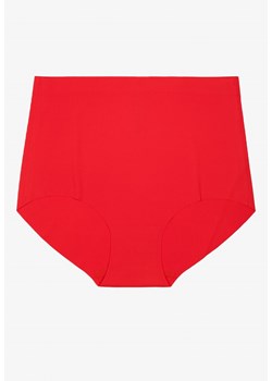 Czerwone Bezszwowe Majtki High Waist Navorila ze sklepu renee.pl w kategorii Majtki damskie - zdjęcie 180459253