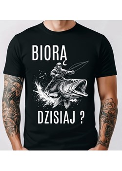 Koszulka dla wędkarza - BIORĄ DZISIAJ ? ze sklepu Time For Fashion w kategorii T-shirty męskie - zdjęcie 180459370