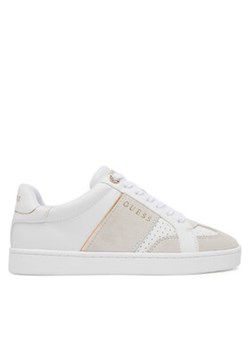 Guess Sneakersy FLJRO4 ELE12 Biały ze sklepu MODIVO w kategorii Buty sportowe damskie - zdjęcie 180459433