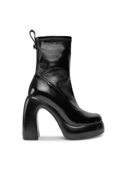 Botki KARL LAGERFELD KL33760 Czarny ze sklepu MODIVO w kategorii Botki - zdjęcie 180472694