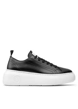 Sneakersy Armani Exchange XDX043 XCC64 00002 Czarny ze sklepu MODIVO w kategorii Trampki damskie - zdjęcie 180473581
