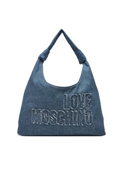 Torebka LOVE MOSCHINO JC4243PP0MKM0750 Niebieski ze sklepu MODIVO w kategorii Torebki damskie - zdjęcie 180476552