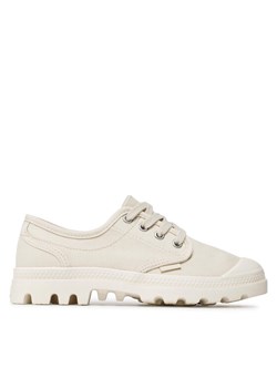 Trampki Palladium Pampa Oxford 92351-210-M Beżowy ze sklepu MODIVO w kategorii Półbuty damskie - zdjęcie 180488444
