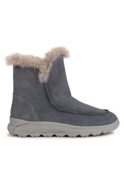 Śniegowce Geox D Spherica 4x4 B Abx D3626C 00022 C9371 Szary ze sklepu MODIVO w kategorii Botki - zdjęcie 180501024