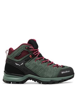 Trekkingi Salewa Ws Alp Mate Mid Wp 61385-5085 Zielony ze sklepu MODIVO w kategorii Buty trekkingowe damskie - zdjęcie 180517384