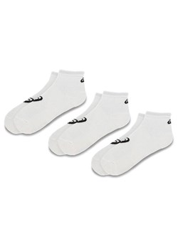 Zestaw 3 par niskich skarpet unisex Asics 3PPK Quarter Sock 155205 Biały ze sklepu MODIVO w kategorii Skarpetki damskie - zdjęcie 180524420