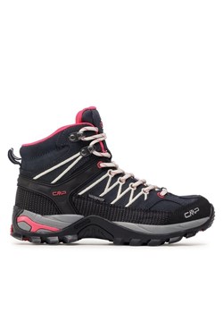 Trekkingi CMP Rigel Mid Wmn Trekking Shoe Wp 3Q12946 Szary ze sklepu MODIVO w kategorii Buty trekkingowe damskie - zdjęcie 180525934